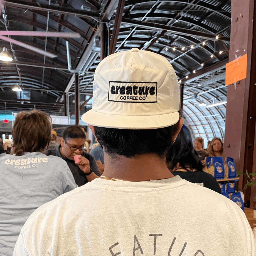 Creature Surf Cap - Ecru