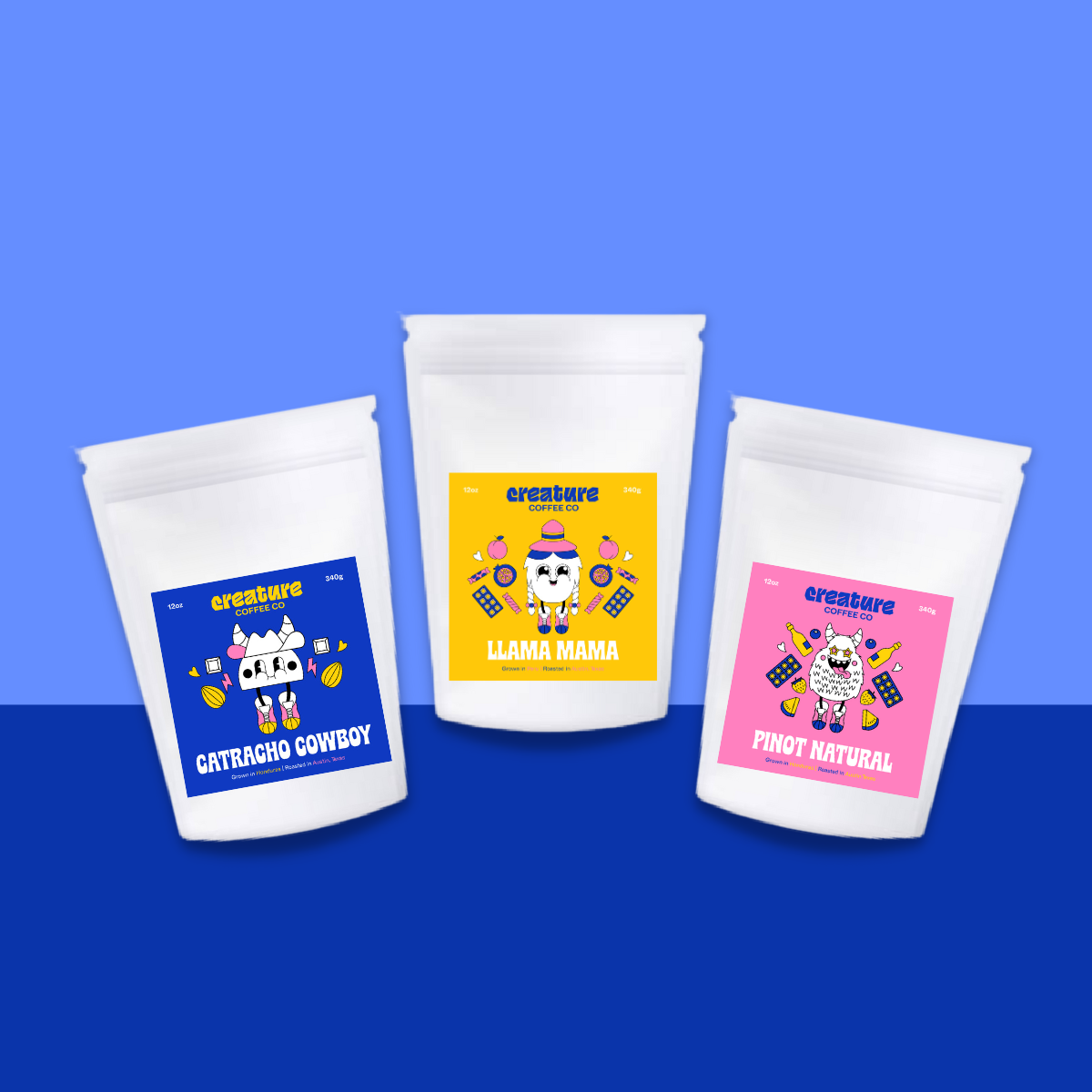 COFFEE TASTING KIT // SAMPLER PACK - Creature Coffee Co
