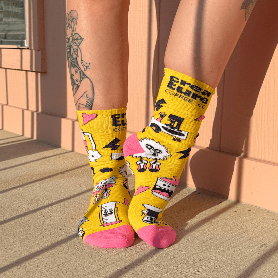 Creature Sunshine Socks - Creature Coffee Co - Creature Coffee Co