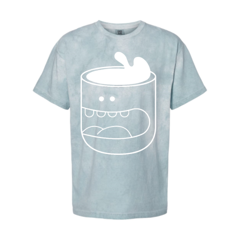 Sloshy Cup Tee - Ocean - Creature Coffee Co