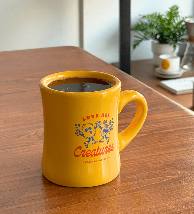 Love All Creatures Diner Mug - Creature Coffee Co - Creature Coffee Co
