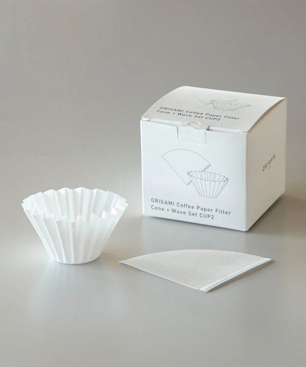 Origami Wave & Cone Coffee Filters SMALL – Mix Box (100 Pack) - Origami - Creature Coffee Co