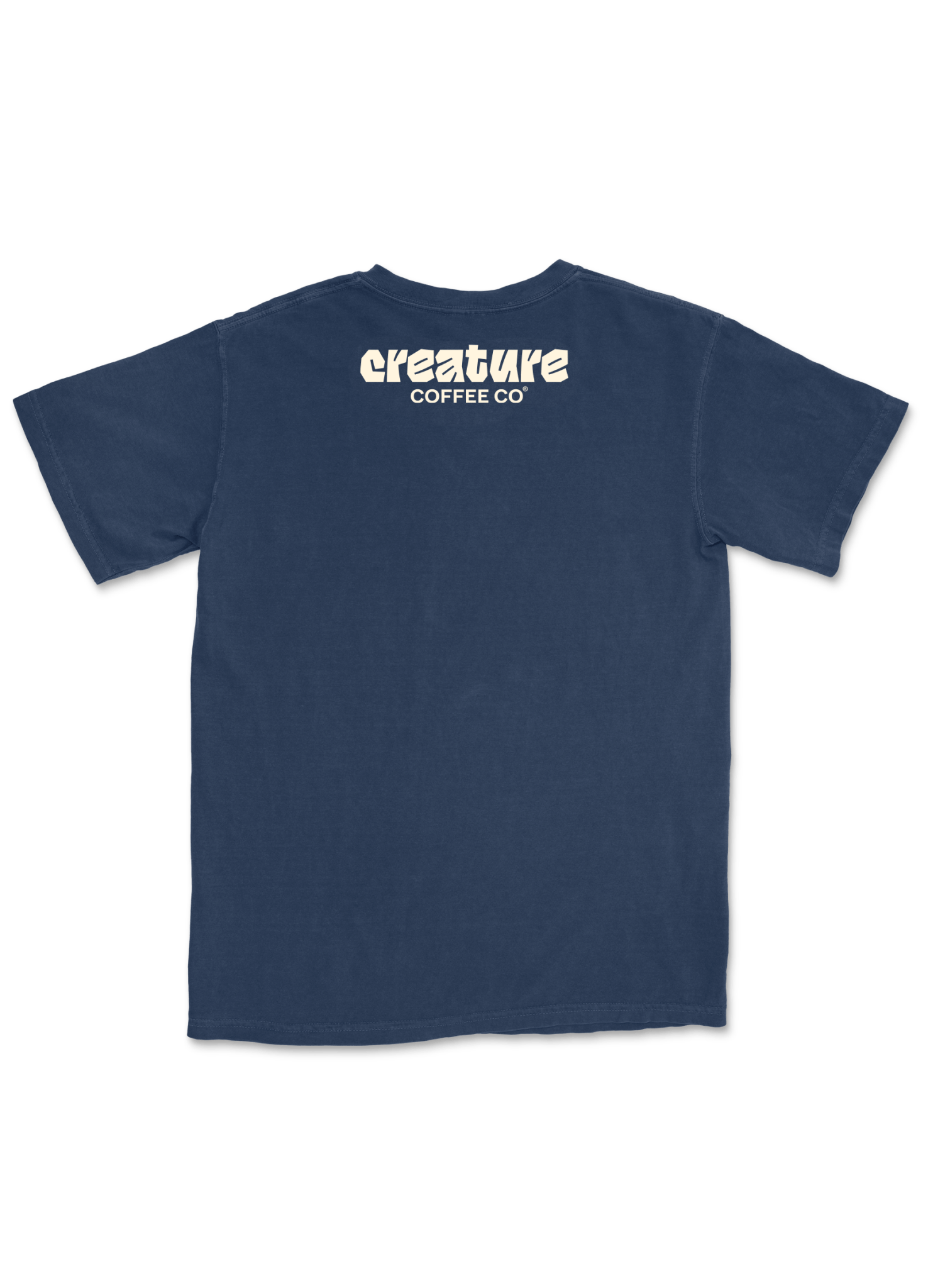 Pocket Tee - Blue - Creature Coffee Co - Creature Coffee Co