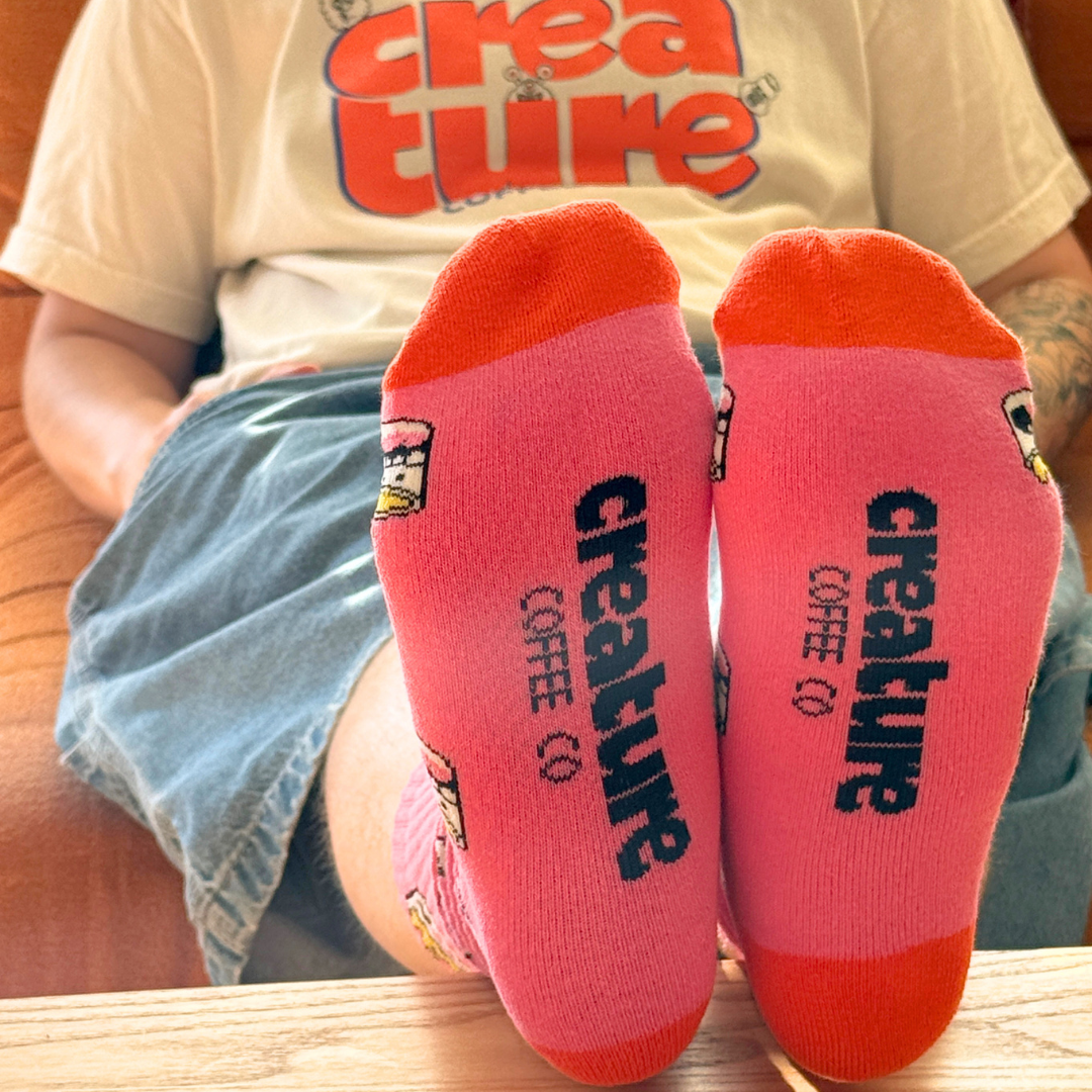 Sloshy Cup Socks - Creature Coffee Co - Creature Coffee Co