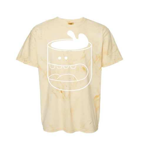 Sloshy Cup Tee - Citrine - Creature Coffee Co - Creature Coffee Co