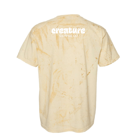 Sloshy Cup Tee - Citrine - Creature Coffee Co - Creature Coffee Co