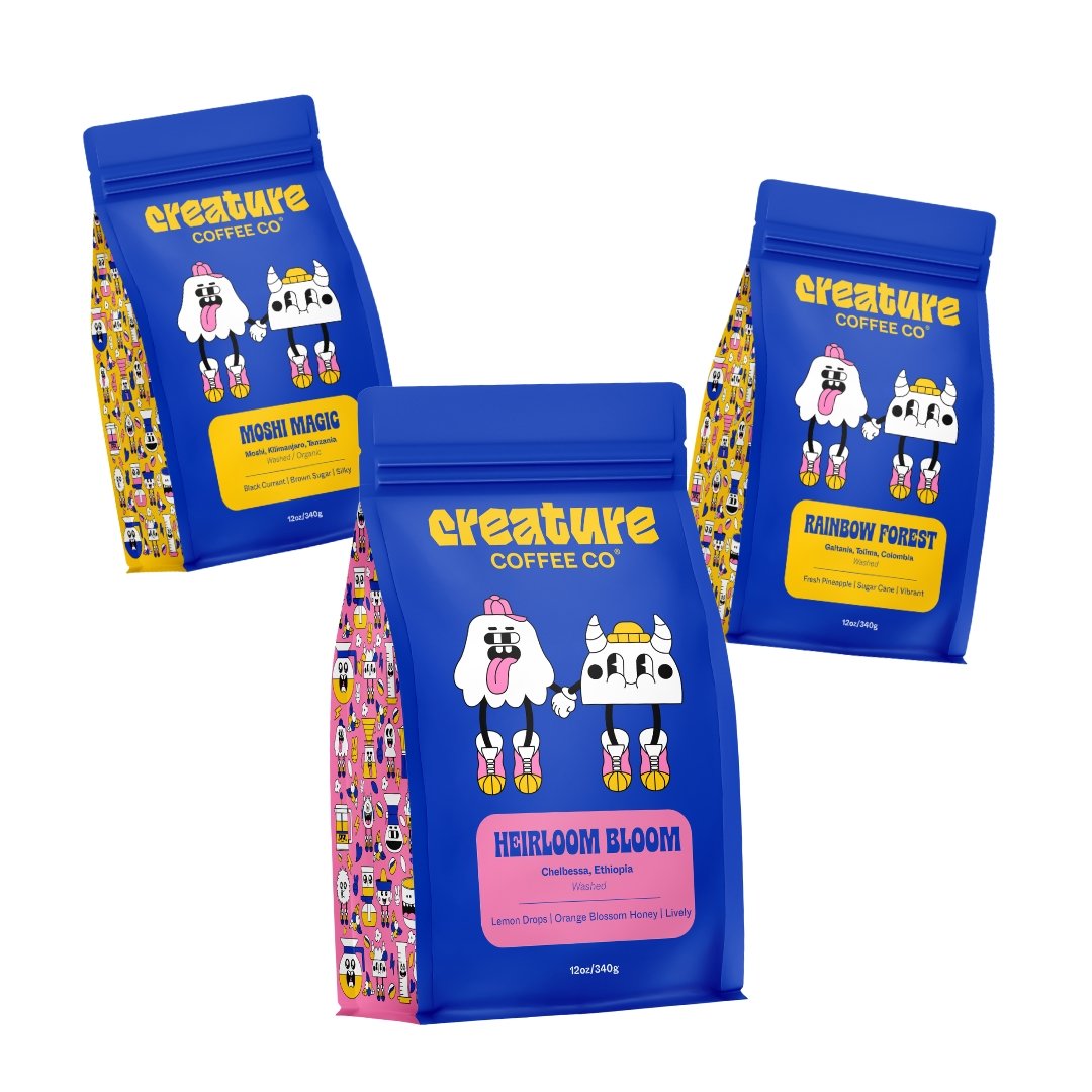 3 MONTH PLAYFUL SUBSCRIPTION - Creature Coffee Co - Creature Coffee Co