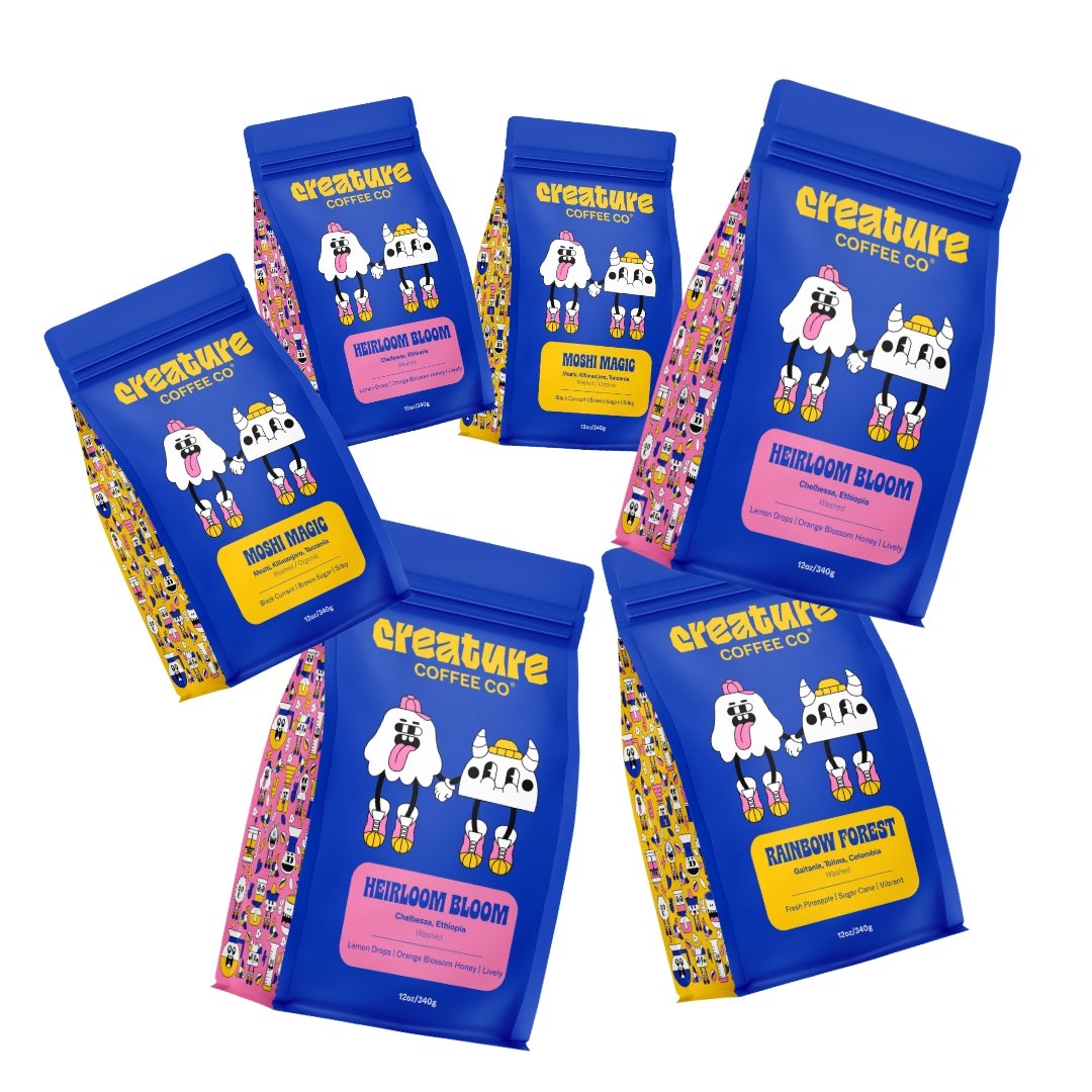 6 MONTH PLAYFUL SUBSCRIPTION - Creature Coffee Co - Creature Coffee Co